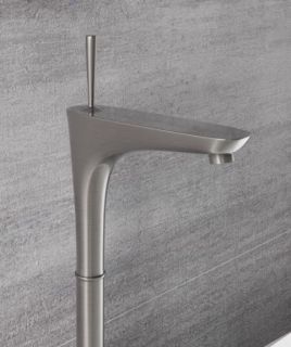 Напольный смеситель для ванны NT Bagno Rinzo N NT47031A никель матовый